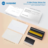 SUNSHINE C1 Mini Color film DIY Printing Printer ，WiFi Direct Connection， assisting Film Cutting Machines ,under 7.5 inches