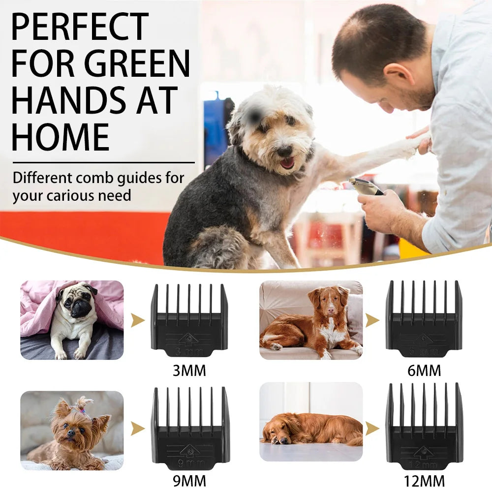 Electric Dog Clippers Professional Pet Hair Trimmer Dogs Grooming Hairdresser Hair Cutter Cat Hair Cutting Remover Machine Kit