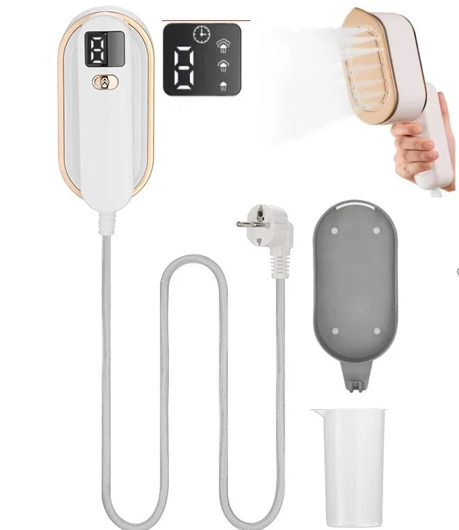 1200W Powerful Steamer Iron for Clothes with 3 Modes and 150ml Water Tank Portable Handheld Garment Steamer for Home Dorm Travel