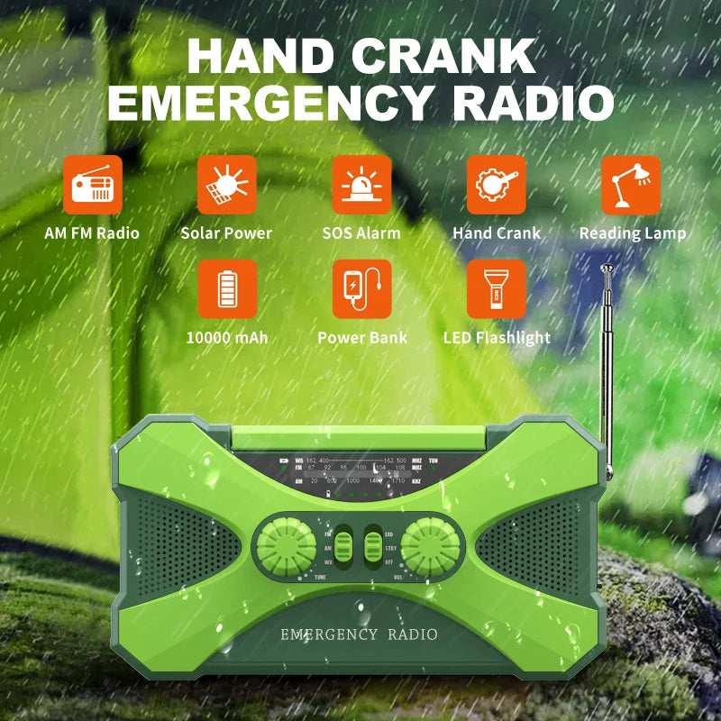 Solar Power Emergency Radio