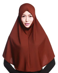 Muslim Women Instant Hijab Prayer Full Cover Chemo Cap One Piece Amira Scarf Shawls Veil Islamic Ramadan Khimar Turban Headwrap