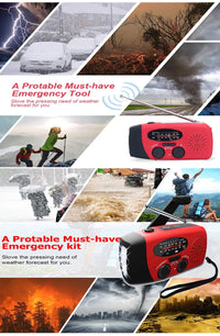 Portable Weather Radio Emergency Kit