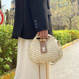 Wicker Rattan Summer Bag