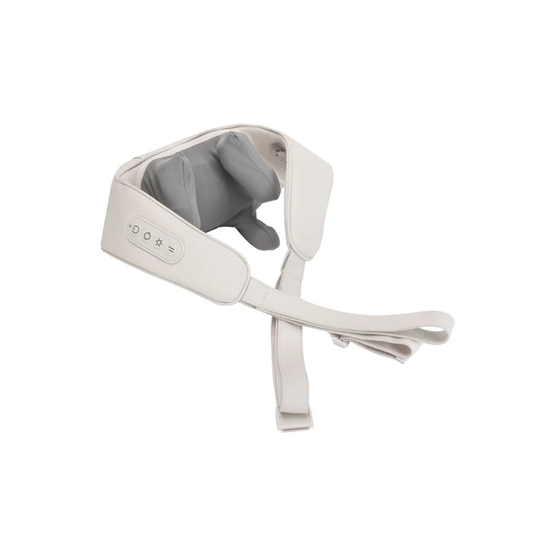 Wireless Neck Massager With Hot Compress Neck And Back Shoulder Shiatsu Kneading Massage Shawl Neck Cervical Relaxing Trapezius