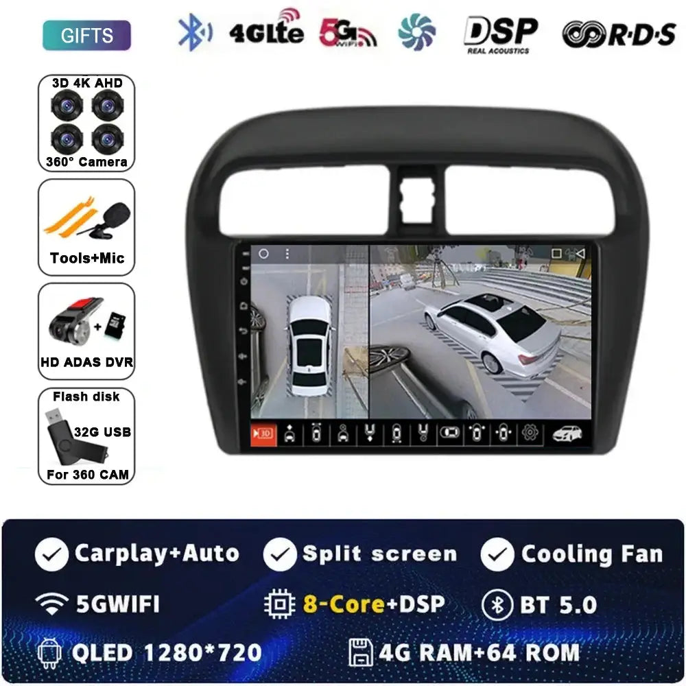 Mitsubishi Mirage Android Screen