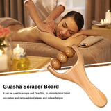 1Pcs Wooden Massage Rollers Neck Roller Massager Wooden Trigger Point Roller Massager Muscle Roller for Back face Waist Leg Arm