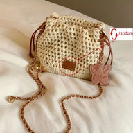 Summer Knit Crossbody Bag