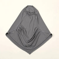 Muslim Women Instant Hijab Prayer Full Cover Chemo Cap One Piece Amira Scarf Shawls Veil Islamic Ramadan Khimar Turban Headwrap