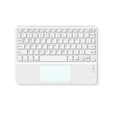 Spanish/English Bluetooth Keyboard 10 inch for iPad Air Pro Wireless Rechargeable Keyboard for Phone Tablet Laptop Universal