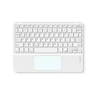 Spanish/English Bluetooth Keyboard 10 inch for iPad Air Pro Wireless Rechargeable Keyboard for Phone Tablet Laptop Universal