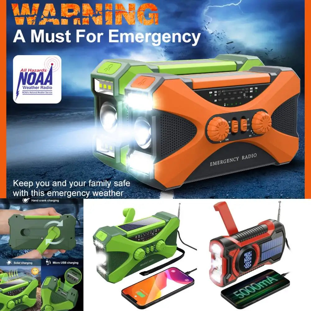 Solar Power Emergency Radio