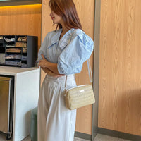Women Designer Bag One Shoulder Crossbody Bags Fashion Straw Woven Summer Bohemia Beach Bag Small Solid Mobile Phone Coin Purse