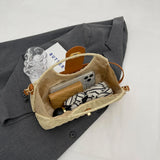 Summer Woven Shell Tote