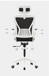 Nordic Office Chair Ergonomic Office Furniture Comfortable Sedentary Gaming Chair Lift Swivel Meeting Room Staff Computer Chair