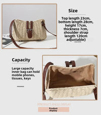 Straw Woven Handbag Summer
