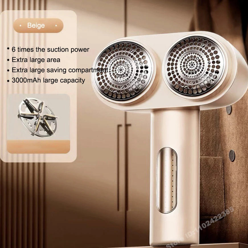3000mAh Lint Remover For Clothing Rechargeable Digital Display Fabric Shaver Professional Household Portable Hair ball Trimmer