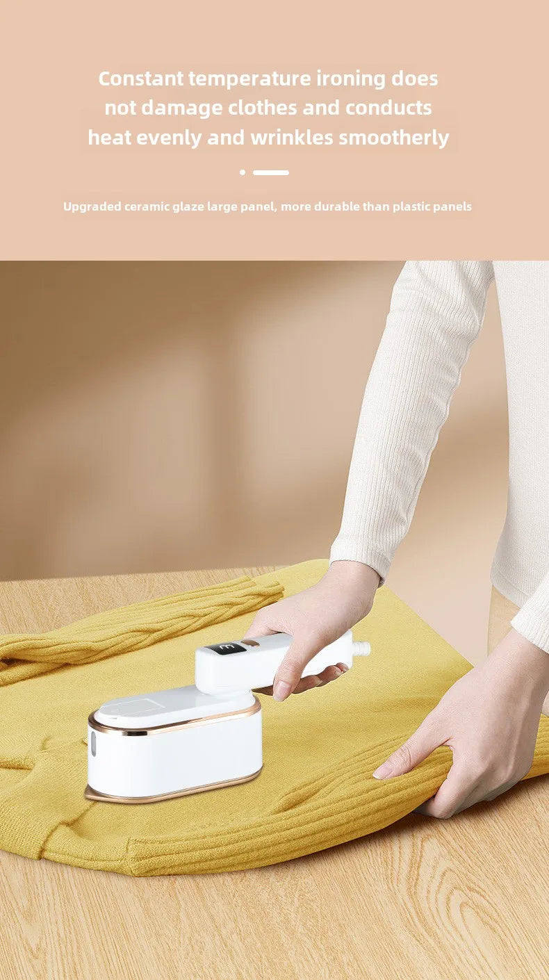 1200W Powerful Steamer Iron for Clothes with 3 Modes and 150ml Water Tank Portable Handheld Garment Steamer for Home Dorm Travel