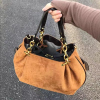 Vintage Letter Y2k Handbag Women Gothic Large Capacity Casual Crossbody Bag Purse Female Harajuku Aesthetic The Tote Bag