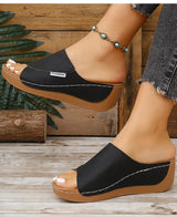 Women's Sandals Casual Heels Sandals Summer Woman Shoes Luxury Slippers Heeled Sandals Wedges Shoes Summer Footwear Women 2025