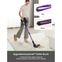 Vactidy V8 Pro Cordless Vacuum Cleaner 25kPa Powerful Suction Cyclonic Filtration System LED Display 180 ° Rotary Brush Head