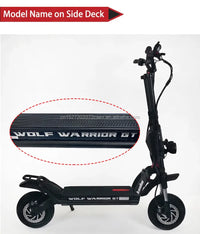 Electric Scooter Gold Color Sine Wave Display 72V 35Ah 2000Wx2 Skateboard Powerful Adult Foldable