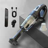 USB Charging Handheld Cordless Vacuum Cleaner 120W Portable Car Vacuum Cleaner Powerful Suction for Car Home Office Pet Hair