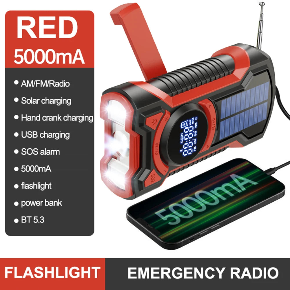 Solar Power Emergency Radio