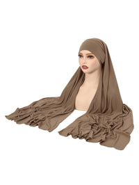 Crystal Hemp Women's Hijab Solid