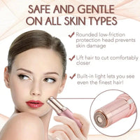2024 New Epilator Face Hair Removal Lipstick Shaver USB Electric Eyebrow Trimmer Women's Hair Remover Mini Shaver epilator