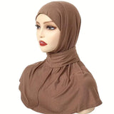 Modal Bonnet Hijab Sport Scarf