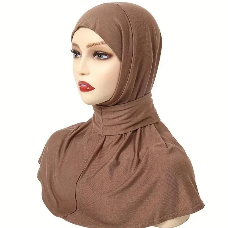 Modal Bonnet Hijab Sport Scarf