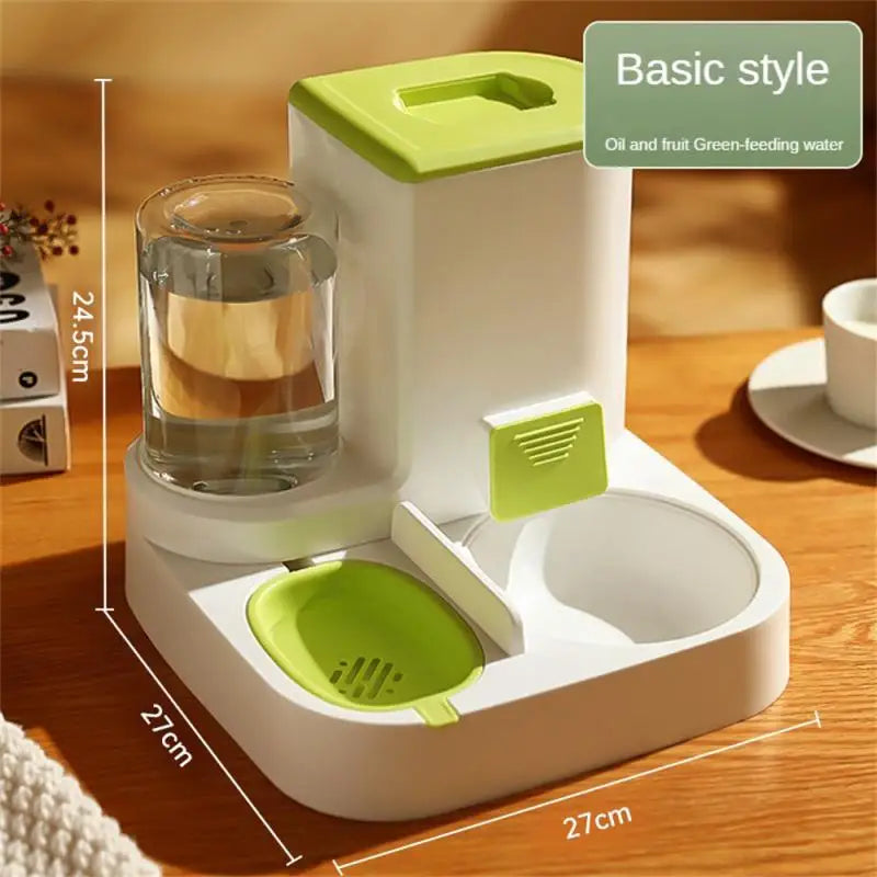 Automatic Cat Dog Feeder Drinking Fountain Water Dispenser Auto Food Bowl Pet Supplies For Dogs Cats