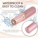 2024 New Epilator Face Hair Removal Lipstick Shaver USB Electric Eyebrow Trimmer Women's Hair Remover Mini Shaver epilator