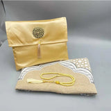 Ramadan Prayer Mat Sets Rug+tasbih +bag, Travel Worship Blanket Islamic Muslim Tasbih sejadah 70*110cm
