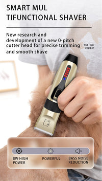 Electric Dog Clippers Professional Pet Hair Trimmer Dogs Grooming Hairdresser Hair Cutter Cat Hair Cutting Remover Machine Kit