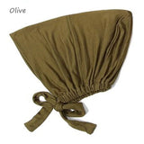 Muslim Inner Cap Hijab For Women Solid Underscarf Hijab Undercap Scarf Turban Hat Islamic Muslim Hijabs Ready To Wear Headcover