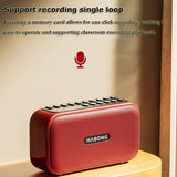 Portable FM Bluetooth Speaker