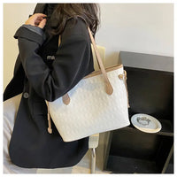 Large Capacity Bag Women's New Trendy and High-end Tote Bag Women's Summer Versatile Handheld Single Shoulder Commuting Bag