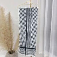 Islamic Plaid Printed Turban Abaya Hijab Fashion Chiffon Hijabs For Woman Abayas Quality Scarf Muslim Dress Turbans Head Shawl