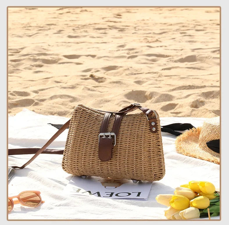 Straw Woven Handbag Summer
