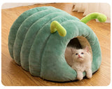 Winter Cozy Pet House Dogs Soft Nest Kennel Sleeping Cave Cat Dog Puppy Warm Thickening Tents Bed Nest Dog Nest Warm Plush Warm