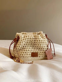 Summer Knit Crossbody Bag
