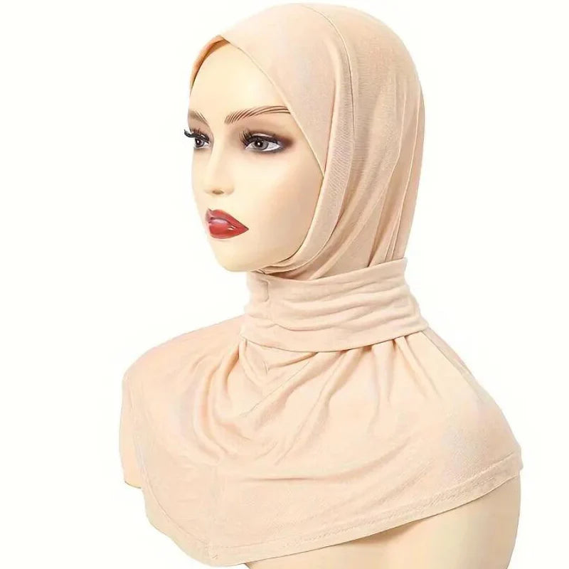 Modal Bonnet Hijab Sport Scarf