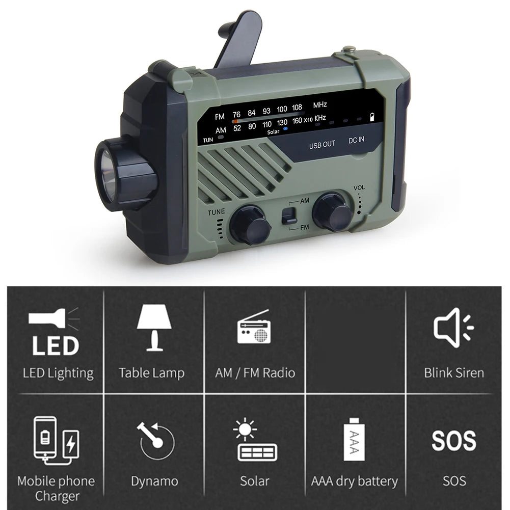 Solar Emergency Radio Kit