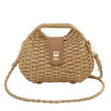 Wicker Rattan Summer Bag