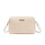 Women Designer Bag One Shoulder Crossbody Bags Fashion Straw Woven Summer Bohemia Beach Bag Small Solid Mobile Phone Coin Purse