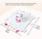 Personalized Baby Blanket Newborn Stroller Sleeping Dolls Custom Blanket With Name Soft Plush Soother Appease Towel Cover Gift