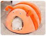 Winter Cozy Pet House Dogs Soft Nest Kennel Sleeping Cave Cat Dog Puppy Warm Thickening Tents Bed Nest Dog Nest Warm Plush Warm