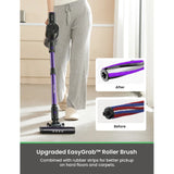Vactidy V8 Pro Cordless Vacuum Cleaner 25kPa Powerful Suction Cyclonic Filtration System LED Display 180 ° Rotary Brush Head