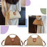 Summer Woven Shell Tote